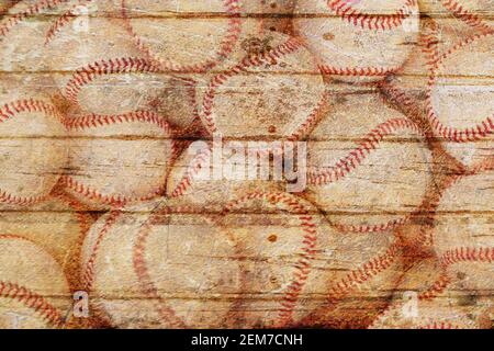 Baseballs Stockfoto