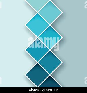 Abstrakter Quadratischer Hintergrund 1 Stock Vektor