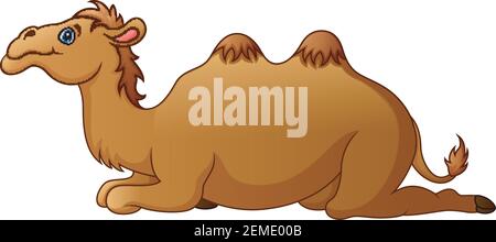 Cute kamel Cartoon Stock Vektor