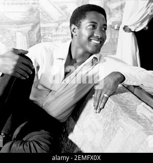 SAM COOKE (1931-1964) Werbefoto der amerikanischen Sängerin über 1963 Stockfoto