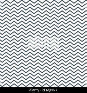 Chevron-Muster in schwarz-weißer Farbe Stock Vektor
