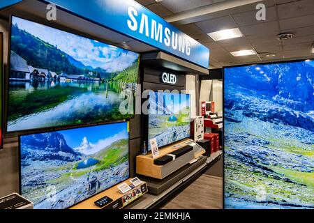 Best Electronics Store kaufen, NEW YORK CITY, USA Stockfoto