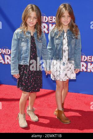 Leah Rose und Ava Marie Clements bei der Premiere der Animationsfilm