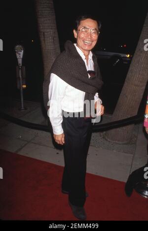 George Takei während '1492: Conquest of Paradise' Los Angeles Premiere am Academy Theatre in Beverly Hills, Kalifornien 05. Oktober 1992 Credit: Ralph Dominguez/MediaPunch Stockfoto