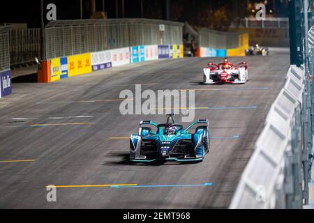 88 Blomqvist Tom (gbr), Nio 333 FE Team, Nio 333 FE 001, Aktion während des Diriyah ePrix 2021, 1st Lauf der Formel-E-Weltmeisterschaft 2020–21, auf dem Riyadh Street Circuit vom 25. Bis 27. Februar in Riad, Saudi-Arabien - Foto Grégory Lenormand / DPPI Stockfoto