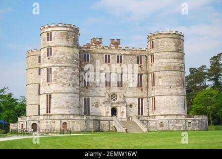 17. Jahrhundert Lulworth Schloss und Park, East Lulworth, Dorset, England, Vereinigtes Königreich Stockfoto