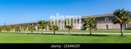 Rochefort, corderie Royale, Seilbau Fabrik Stockfoto