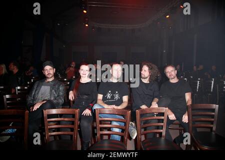 Forced to Mode, Depeche Mode-Coverband, in der Kulturbrauerei Görlitz am 20.9.2019 Stockfoto