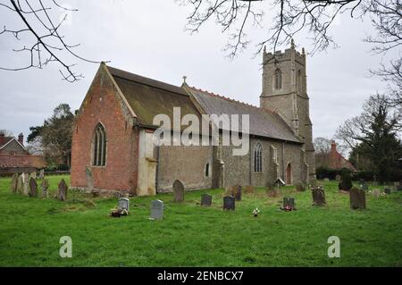 St. Peter's Kirche, Ridlington, Nord-Ost Norfolk, England, Großbritannien. Stockfoto