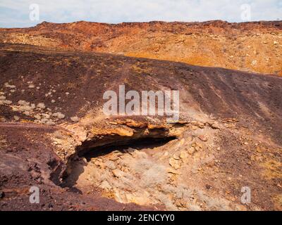 Landschaft um Burnt Mountain im namibischen Damaraland Stockfoto