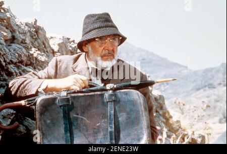 Indiana Jones und der letzte Kreuzzug Jahr : 1989 USA Regie : Steven Spielberg Sean Connery Stockfoto