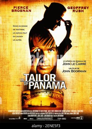 Der Schneider von Panama Jahr : 2001 USA / Irland Regie : John Boorman Pierce Brosnan Französisches Plakat Stockfoto