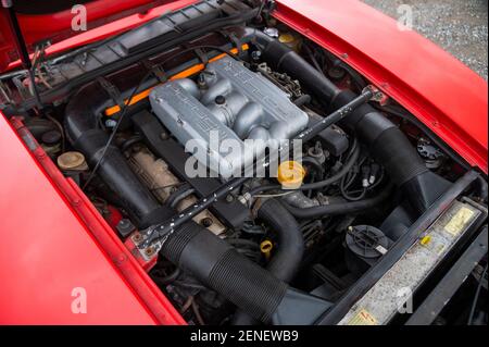 1987 Porsche 928 S4 moderner klassischer deutscher Sportwagen Stockfoto