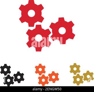 Gang Logo Vorlage Vektor icon Abbildung design Stock Vektor
