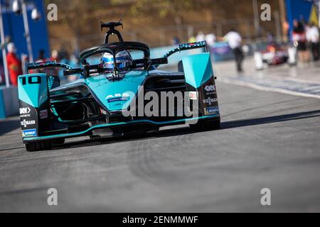 10 Bird Sam (gbr), Jaguar Racing, Jaguar I-Type 5, Aktion während des Diriyah ePrix 2021, 1st Runde der 2020aÂ &#x80;Â &#X93;21 Formel E Weltmeisterschaft, auf dem Riyadh Street Circuit vom 25. Bis 27. Februar in Riad, Saudi-Arabien - Foto Germain Hazard / DPPI / LiveMedia Stockfoto