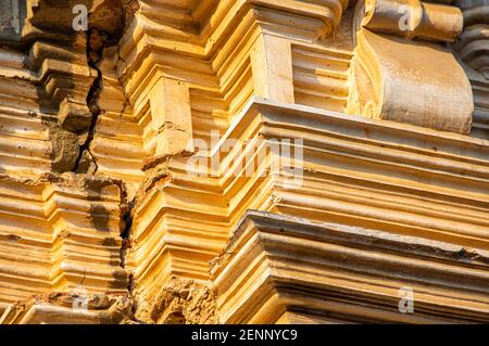 La Recolección architektonischen Komplex Ruinen von Antigua, Guatemala Stockfoto