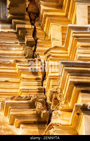 La Recolección architektonischen Komplex Ruinen von Antigua, Guatemala Stockfoto