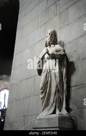 Eglise Saint-Etienne, Nevers, Frankreich Stockfoto