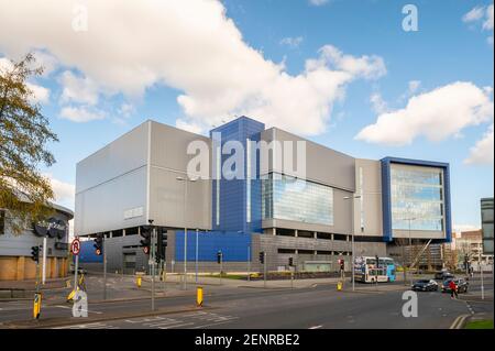 Das ehemalige IKEA Möbelhaus in Coventry City Centre, England. Der Laden soll ein Sammlungszentrum für Arts Council England werden. Stockfoto