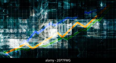 Big Science Deep Tech als Innovationskonzept Stockfoto