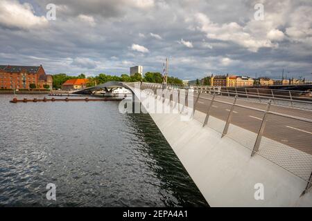 Lille Langebro Brücke in Kopenhagen, Dänemark Stockfoto