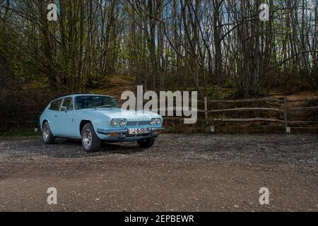 1973 Scimitar GTE klassischer britischer Sportwagen Stockfoto