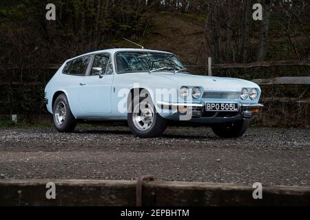 1973 Scimitar GTE klassischer britischer Sportwagen Stockfoto