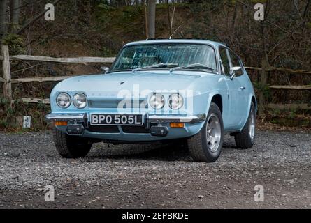 1973 Scimitar GTE klassischer britischer Sportwagen Stockfoto