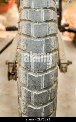 Closeup Motocross Bike - Details Stockfoto