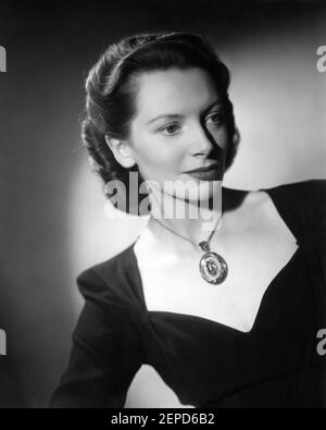 In Schottland geborene Schauspielerin DEBORAH KERR 1946 Porträt Stockfoto