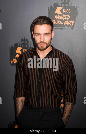 Liam Payne kommt zur Kiss Haunted House Party in der SSE Wembley Arena, Wembley, London. Bilddatum: Freitag, 26th. Oktober 2018. Bildnachweis sollte lauten: David Jensen Stockfoto