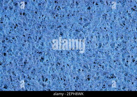 Türmatte auf PVC-Basis. Nahaufnahme der Textur. Rutschfeste Matten und Beläge Draufsicht. Spezielle Oberfläche zum Reinigen von Schmutz von Schuhsohlen. Stockfoto