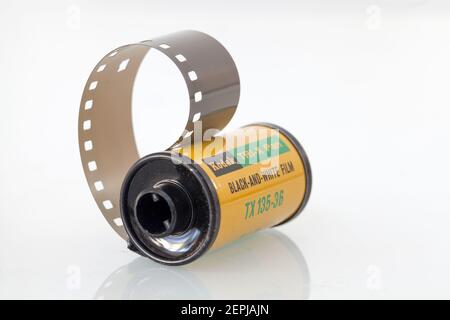 Alter Kodak Tri X Pan Photographic Film Stockfoto