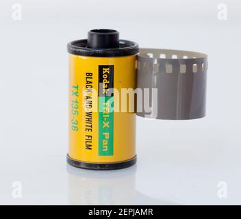 Alter Kodak Tri X Pan Photographic Film Stockfoto
