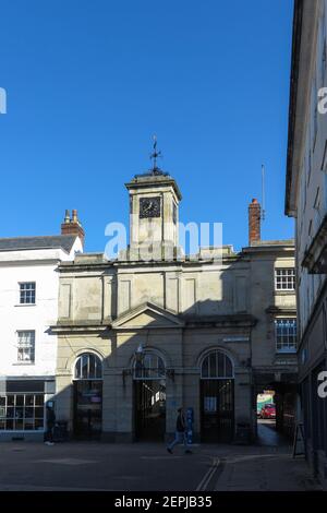 The Shambles Market Hall, The Market Place, Devizes, Wiltshire Stockfoto
