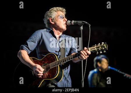 Roger Daltrey tritt auf der Bühne während der jährlichen Konzertreihe des Teenage Cancer Trust in der Royal Albert Hall auf. Bilddatum: Donnerstag, 22nd. März 2018. Bildnachweis sollte lauten: David Jensen Stockfoto