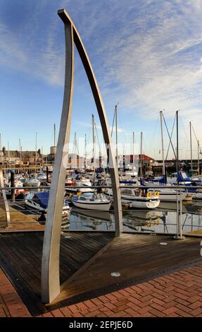 Marina, Arbroath, Angus, Schottland Stockfoto