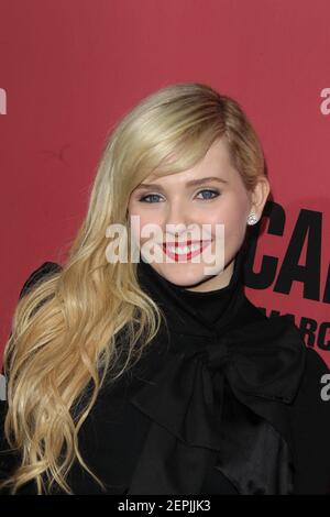 LOS ANGELES, CA - 05. MÄRZ: Abigail Breslin kommt zur Premiere von Tri Star Pictures' 'The Call' im Arclight Theatre am 5. März 2013 in Los Angeles, Kalifornien. Personen: Abigail Breslin Stockfoto