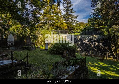 Bolton Street Friedhof, Wellington, Neuseeland Stockfoto