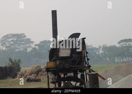 Bauzubehör Fotoaufnahme in Dhaka, Bangladesch Stockfoto