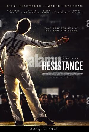RESISTANCE (2020), Regie: JONATHAN JAKUBOWICZ. Kredit: PANTALEON FILME / Album Stockfoto