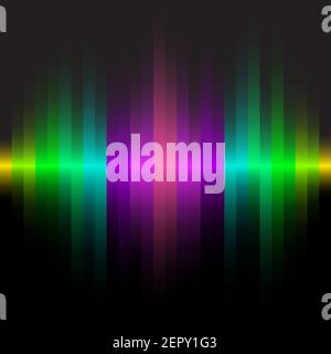 Abstrakte Farblinie dunkler Hintergrund Stock Vektor
