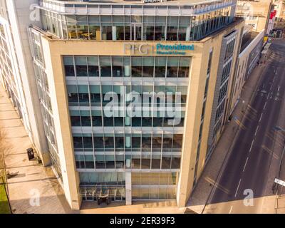 Vanquis Banking Group, vormals PFG, Provident Finacial Group, privater Kreditgeber, Hauptsitz, Bradford, West Yorkshire. Stockfoto