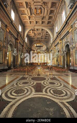 Italien, Rom, Celio, Basilica dei Santi Giovanni e Paolo Stockfoto