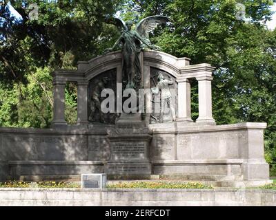 The Titanic Engineers' Memorial, East (Andrews) Park, Southampton, Großbritannien Stockfoto