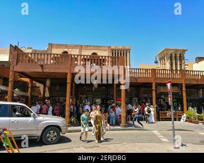 Alter Souk in dubai Stockfoto