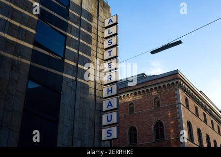 Kaufhaus Alsterhaus am Jungfernstieg in Hamburg. Stockfoto