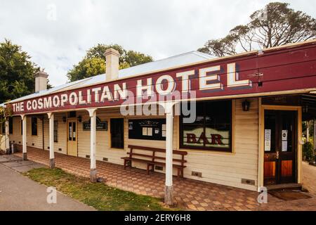 Das Cosmopolitan Hotel in Trentham in Victoria Australien Stockfoto