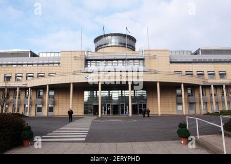 Scottish Government Building in Leith, Edinburgh, Schottland, Großbritannien Stockfoto