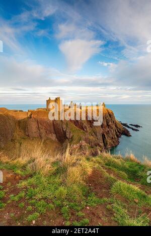 Dunnottar Castle in der Nähe von Stonehaven Stockfoto